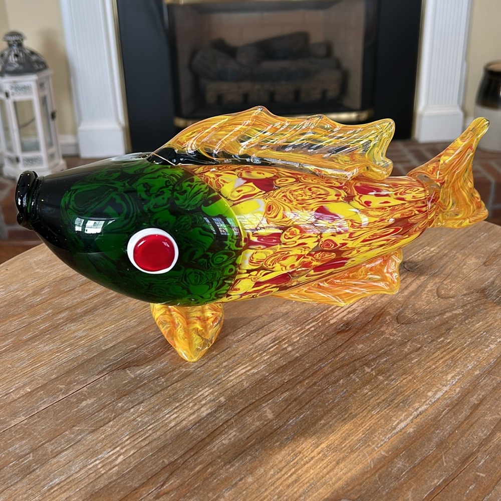 Glass Fish. Murano Style Glass - Picture 4 of 17